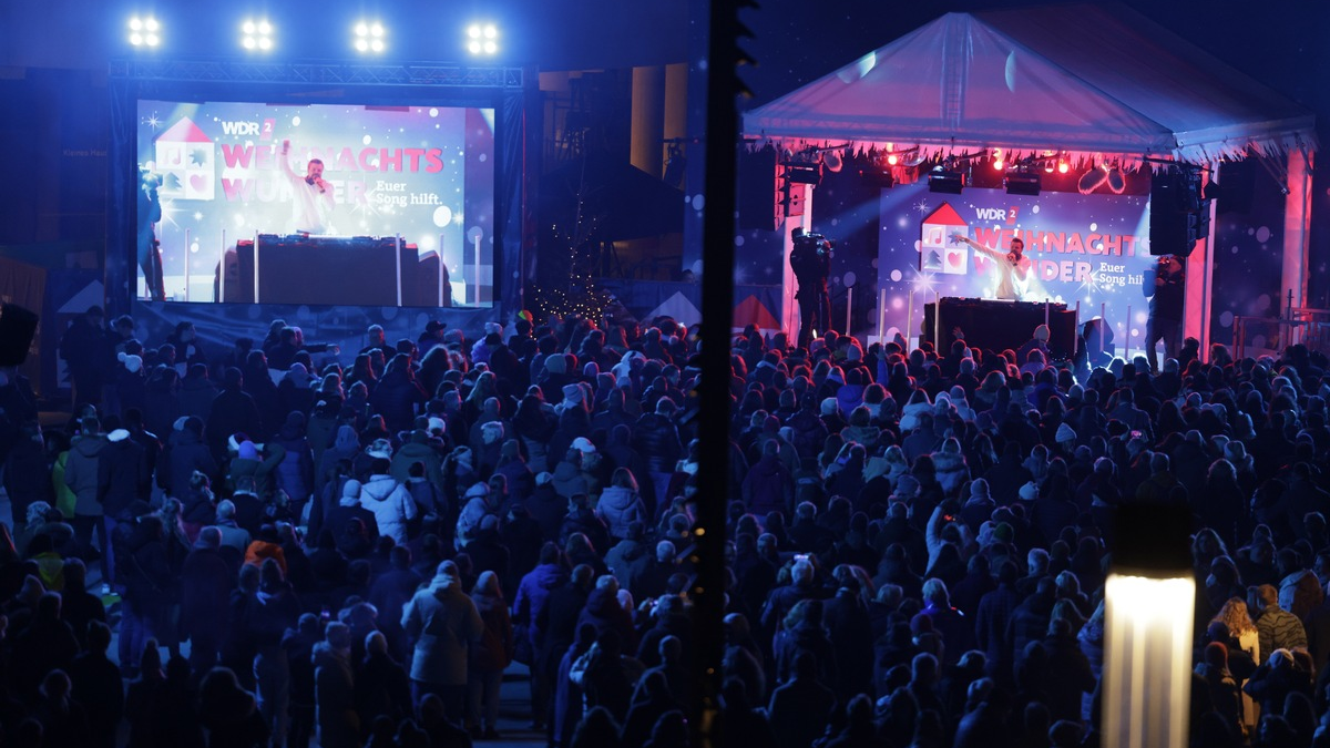 Mehr als 8,2 Millionen Euro beim WDR 2 Weihnachtswunder - Foto: presseportal.de