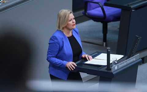 Nancy Faeser (Archiv) - Foto: über dts Nachrichtenagentur