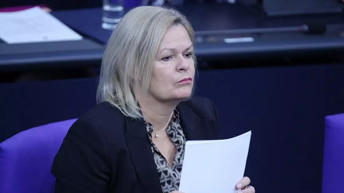 Nancy Faeser (Archiv) - Bild: über dts Nachrichtenagentur
