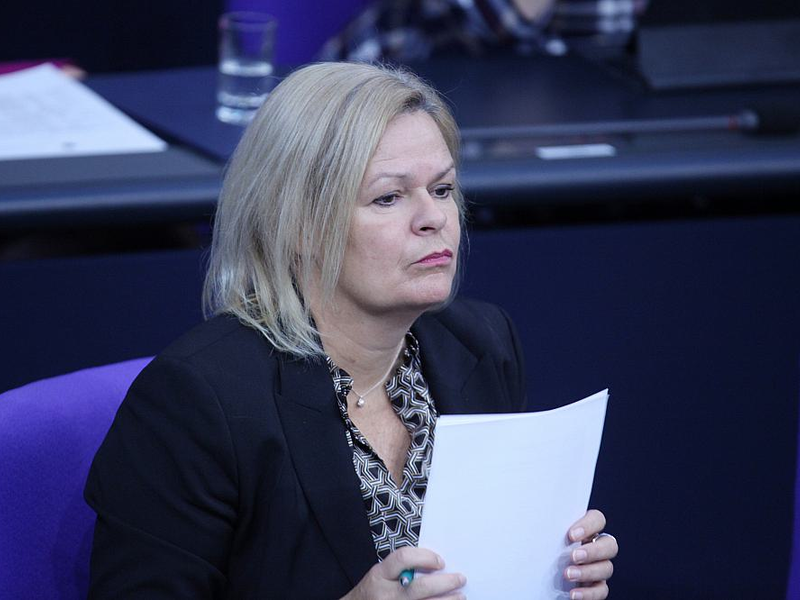 Nancy Faeser (Archiv) - Foto: über dts Nachrichtenagentur