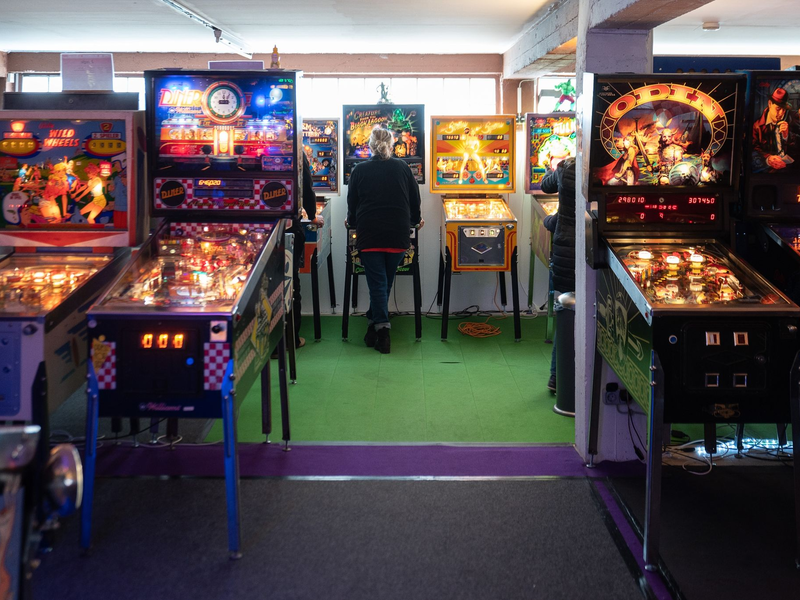 Flipper- und Arcademuseum im hessischen Seligenstadt. - Foto: Sebastian Gollnow/dpa