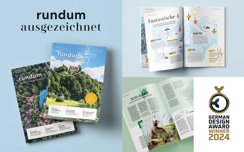 Design- und Digitalagentur GMK wird für das Magazin rundum mit dem German Design Award 2024 ausgezeichnet - Foto: presseportal.de
