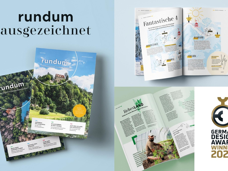Design- und Digitalagentur GMK wird für das Magazin rundum mit dem German Design Award 2024 ausgezeichnet - Foto: presseportal.de