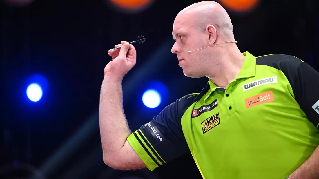 Michael van Gerwen Die Promi-Darts-WM - Bild: ProSieben/Willi Weber, presseportal.de