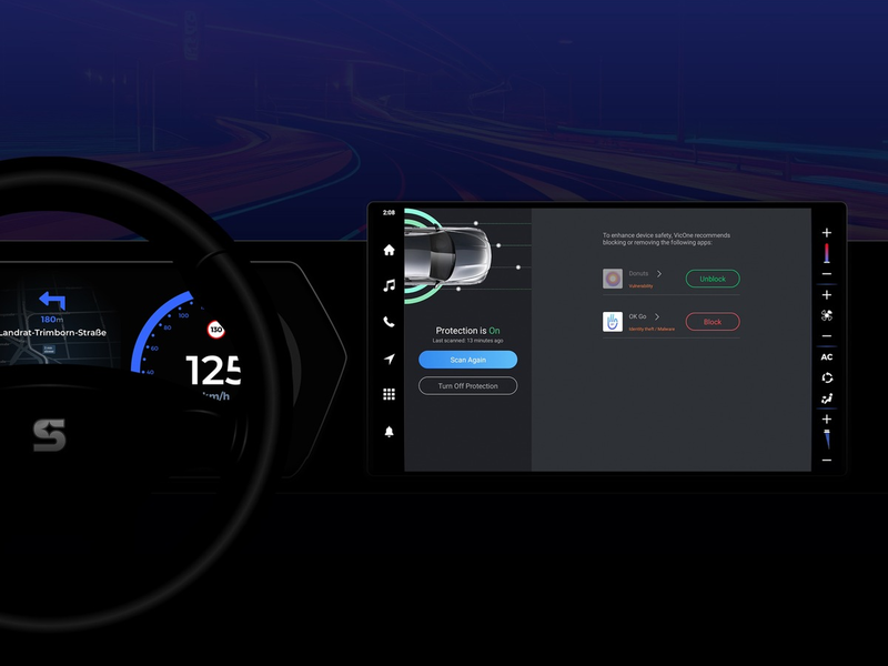 CES 2024: VicOne demonstriert zukunftsorientierte Smart Cockpit-Lösung zur verbesserten Cybersicherheit im Auto - Foto: presseportal.de