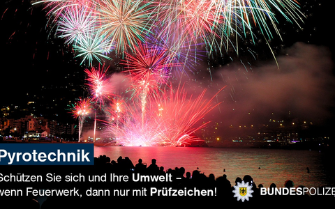 BPOLI-SB: Silvester: Was ist erlaubt und zu beachten, damit der Jahreswechsel zu einer ungefĂ€hrlichen Feierlichkeit wird. Die Bundespolizeiinspektion SaarbrĂŒcken informiert. - Foto: presseportal.de BPOLI-SB: Silvester: Was ist erlaubt und zu beachten, damit der Jahreswechsel zu einer ungefĂ€hrlichen Feierlichkeit wird. Die Bundespolizeiinspektion SaarbrĂŒcken informiert. - Foto: presseportal.de