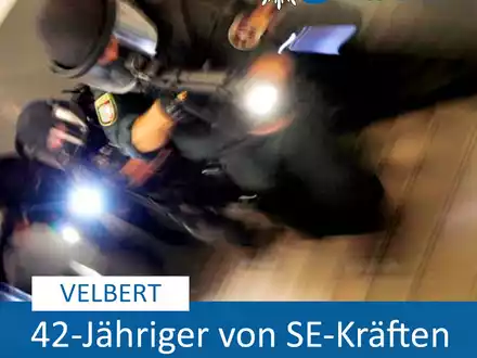 POL-ME: 42-Jähriger von SE-Kräften in Gewahrsam genommen - Velbert - 2312088 - Foto: presseportal.de
