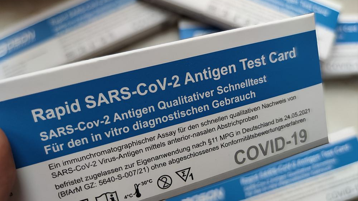 Corona-Selbsttest (Archiv) - Foto: über dts Nachrichtenagentur