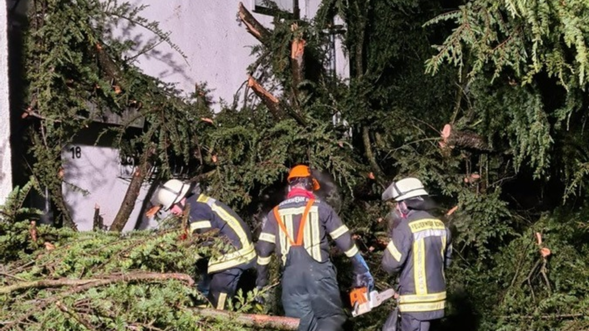 FW-BN: Sturmtief über Bonn - Feuerwehr im Dauereinsatz - Foto: presseportal.de