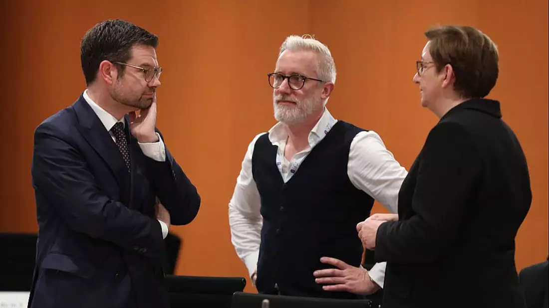 Marco Buschmann, Benjamin-Immanuel Hoff, Klara Geywitz (Archiv) - Bild: über dts Nachrichtenagentur