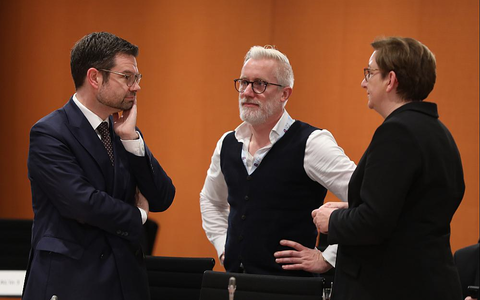Marco Buschmann, Benjamin-Immanuel Hoff, Klara Geywitz (Archiv) - Foto: über dts Nachrichtenagentur