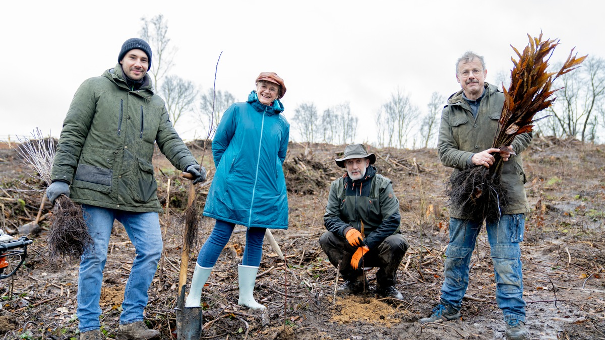 lavera ermöglicht dringend notwendige Aufforstung am Stemmer Berg - Foto: presseportal.de