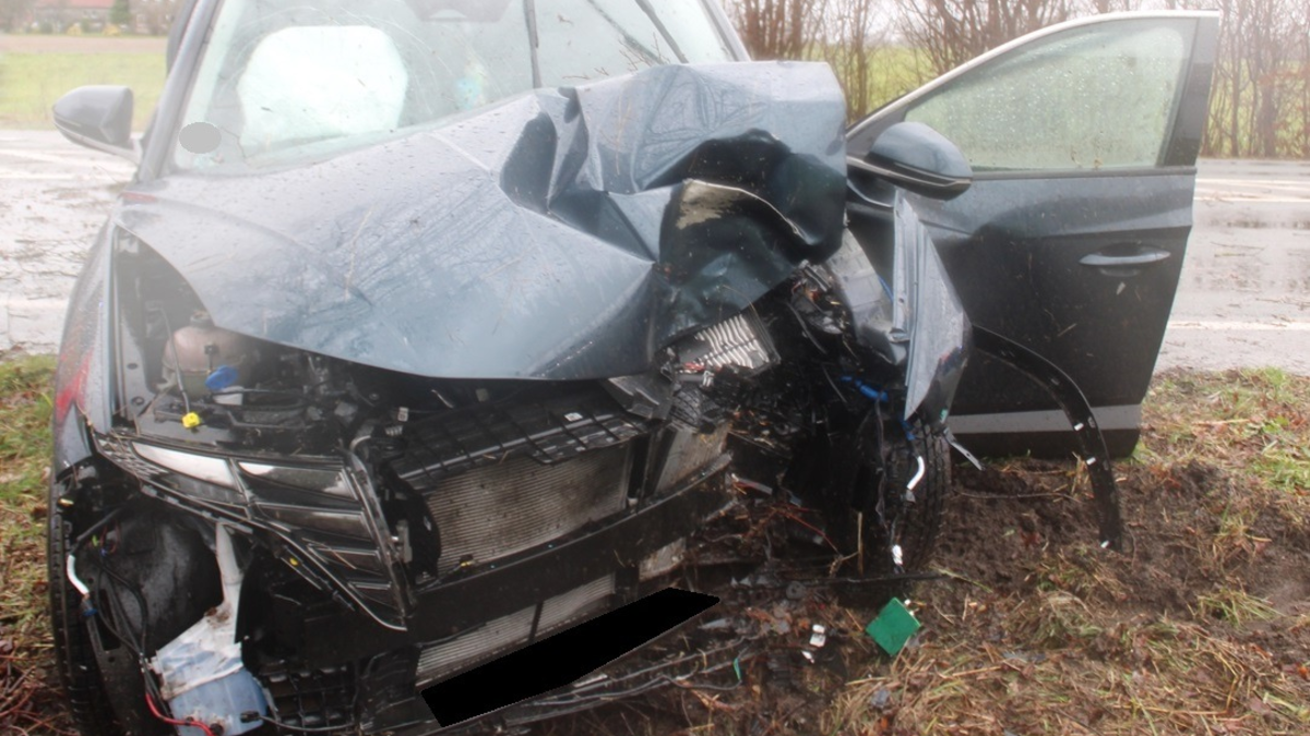POL-MI: Gegen Baum geprallt - Foto: presseportal.de