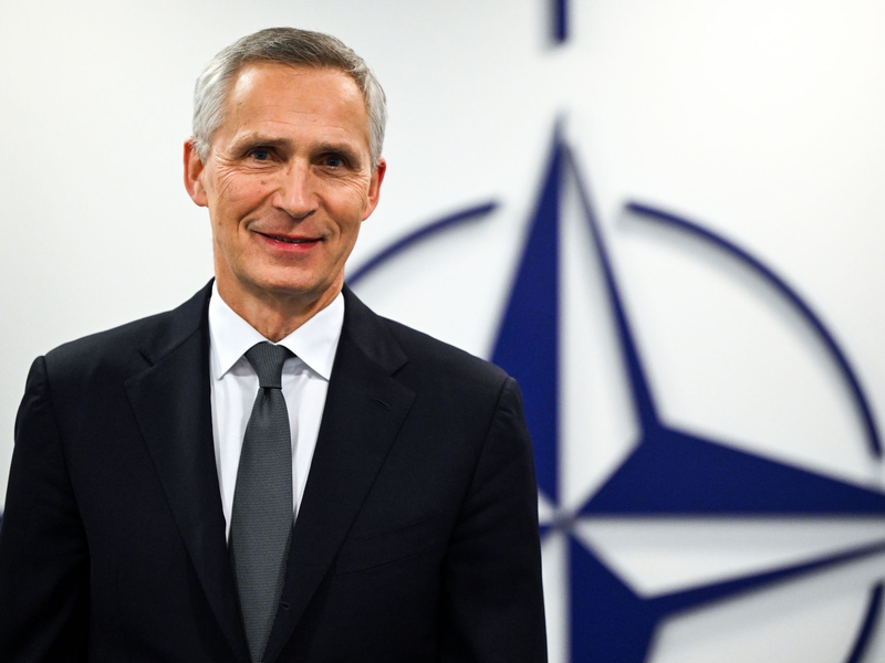 Nato-Generalsekretär Jens Stoltenberg: «Die Ukraine ist jetzt näher an der Nato als je zuvor. - Foto: Federico Gambarini/dpa