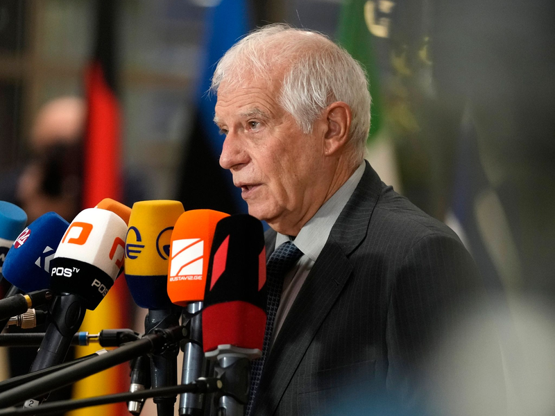 Laut Josep Borrell ist es vor allem wichtig zu untersuchen, welche Ursachen derzeit die Umsetzung einer Zweistaatenlösung verhindern. - Foto: Virginia Mayo/AP/dpa