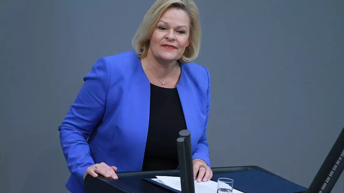Nancy Faeser (Archiv) - Bild: über dts Nachrichtenagentur
