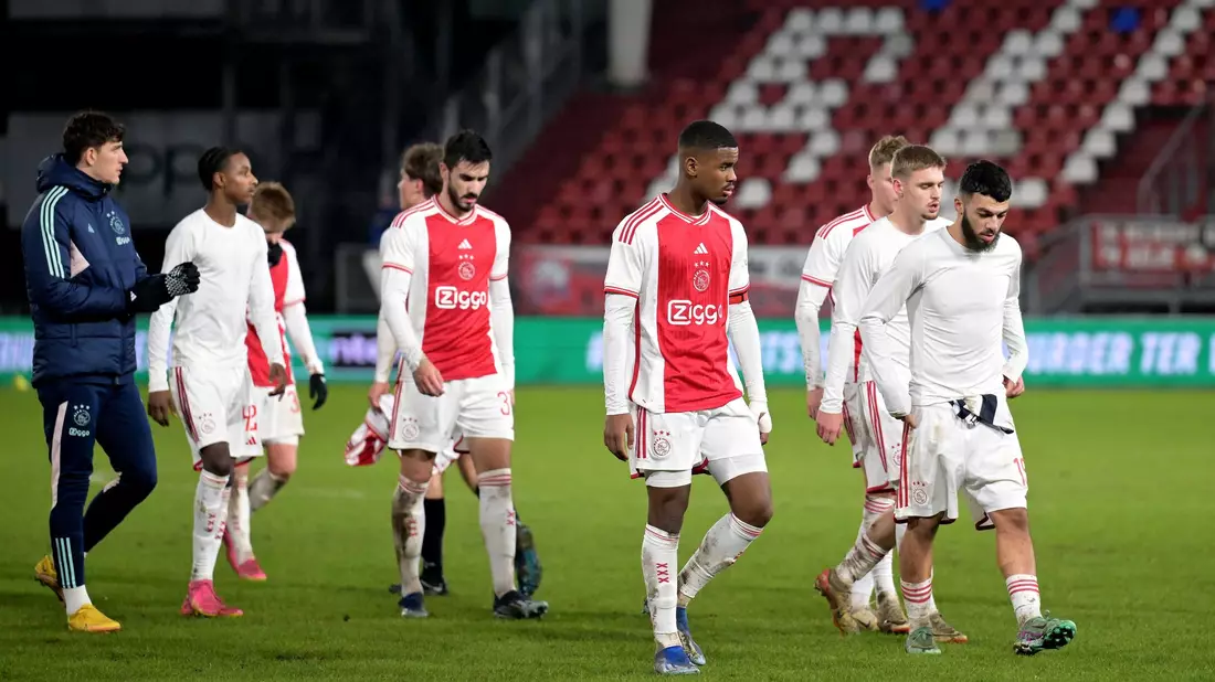 Ajax musste sich im Pokal dem Amateurclub USV Hercules geschlagen geben. - Bild: Gerrit Van Keulen/ANP/dpa