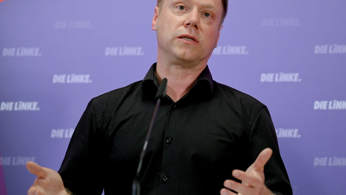 Linken-Chef Martin Schirdewan ist der Meinung, dass ein Grunderbe die Ungerechtigkeit in Deutschland etwas ausgleichen könnte. - Foto: Carla Benkö/dpa