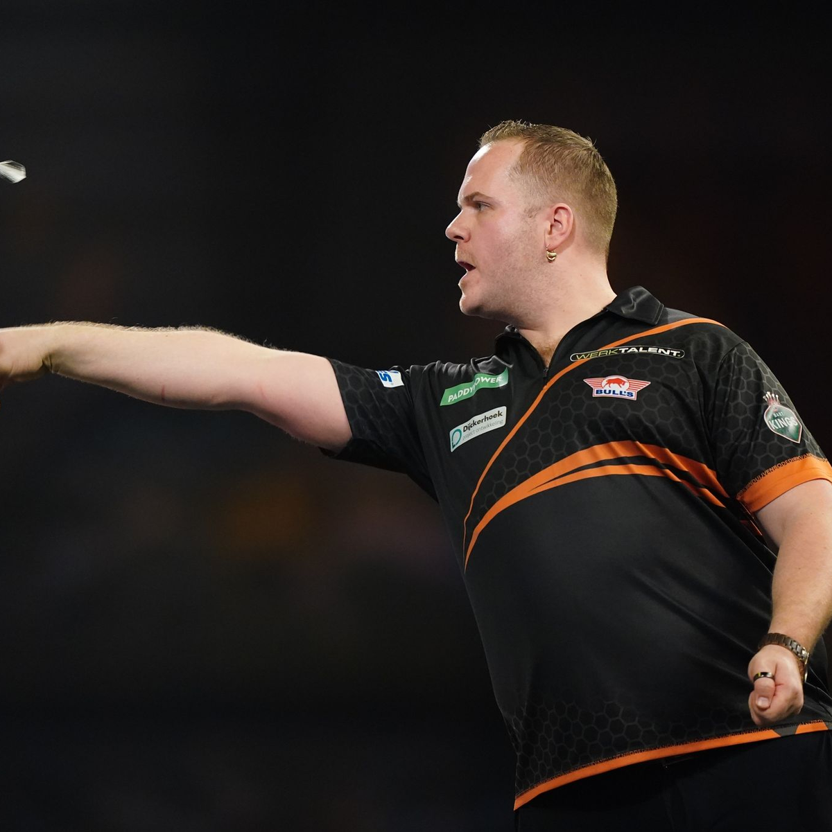 Für Dirk van Duijvenbode ist die Darts-WM vorbei. - Foto: Zac Goodwin/PA Wire/dpa