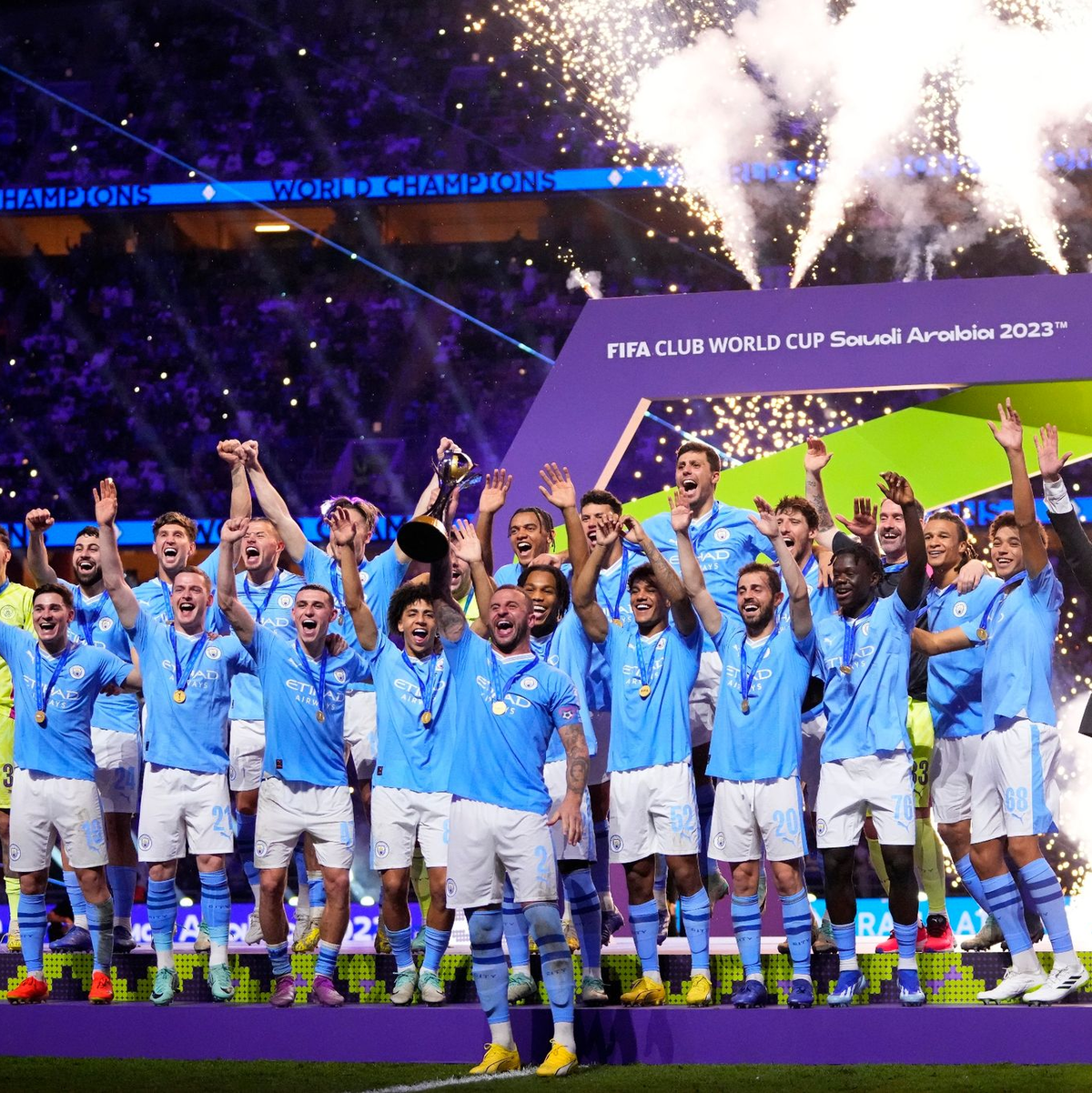 Manchester City holte zum ersten Mal den Club-WM-Titel. - Foto: Manu Fernandez/AP