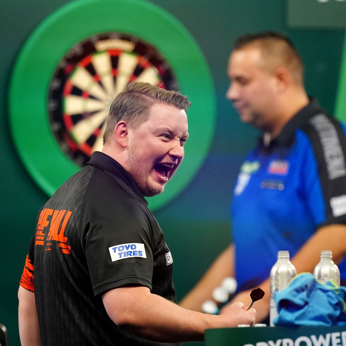 Martin Schindler musste sich dem Engländer Scott Williams geschlagen geben. - Foto: Zac Goodwin/PA Wire/dpa