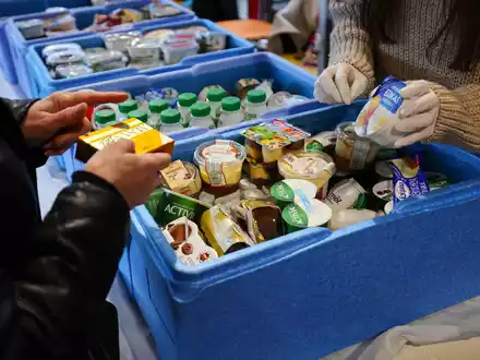 Die Lage der Tafeln in Deutschland hat sich verschärft. - Foto: Christian Charisius/dpa