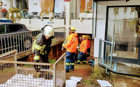 FW-EN: Wetter - Tief Zoltan hält Feuerwehr Wetter (Ruhr) weiter auf Trab - Foto: presseportal.de