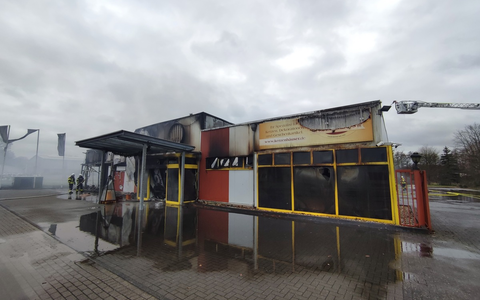 FW-KLE: Gebäudebrand in Gewerbebetrieb - Foto: presseportal.de