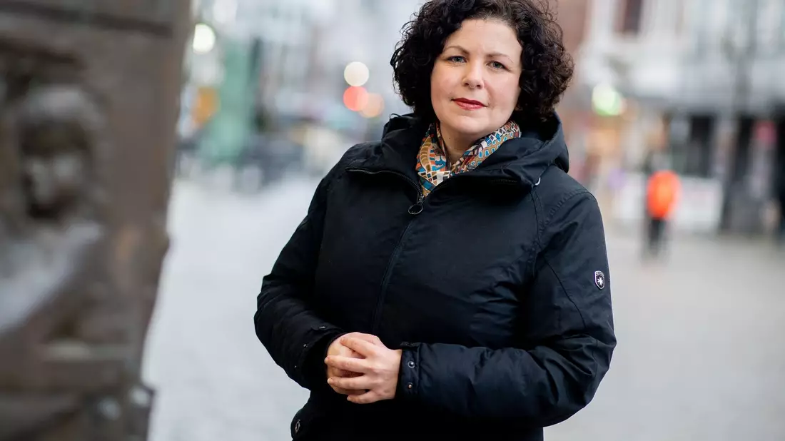 «Bündnis Sahra Wagenknecht»-Vorsitzende Amira Mohamed Ali kann noch nicht sagen, ob die Partei bei den Landtagswahlen antreten wird. - Bild: Hauke-Christian Dittrich/dpa