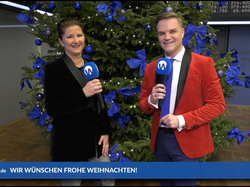 Manuel Koch/ Jessica Schwarzer: Was legen sich die Experten unter den Börsen-Weihnachtsbaum? - Foto: inside-wirtschaft.de