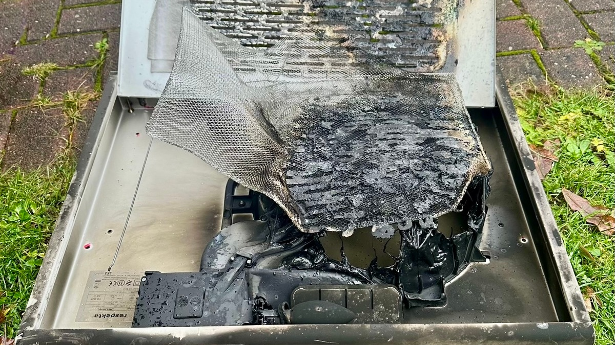 FW Hünxe: Eine verletzte Person nach Brand in Küche - Foto: presseportal.de