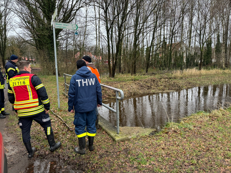 FW Flotwedel: Zwischenbericht - Hochwasserlage in der Samtgemeinde Flotwedel - Foto: presseportal.de