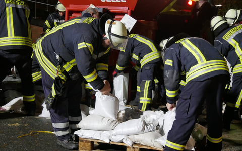 FW Celle: Hochwassereinsätze am Heiligabend in Cele - Foto: presseportal.de