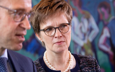 Die EZB-Bankenaufsicht steht mit Claudia Buch dann unter deutscher Führung. - Foto: Kay Nietfeld/dpa