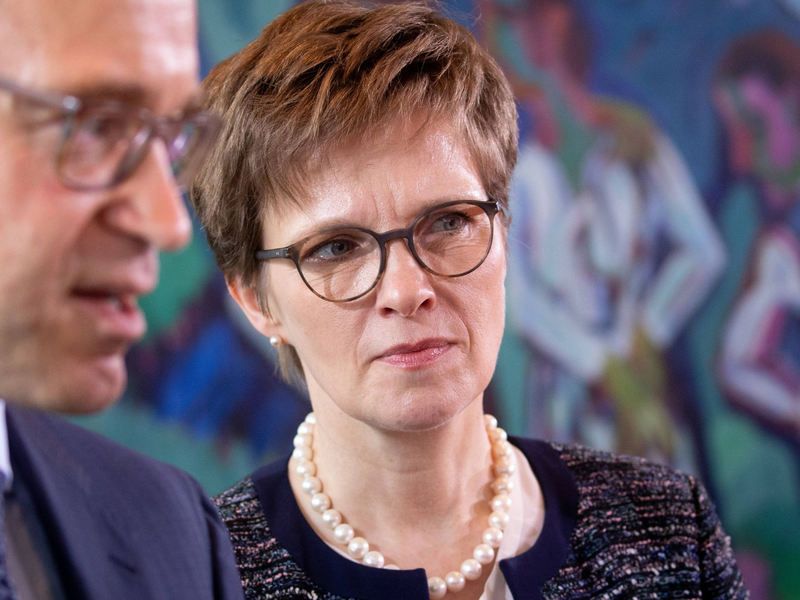 Die EZB-Bankenaufsicht steht mit Claudia Buch dann unter deutscher Führung. - Foto: Kay Nietfeld/dpa