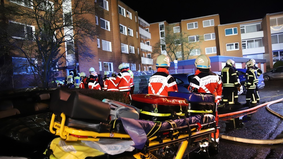 FW-SE: Kellerbrand mit Menschenrettung am Heiligabend - Foto: presseportal.de