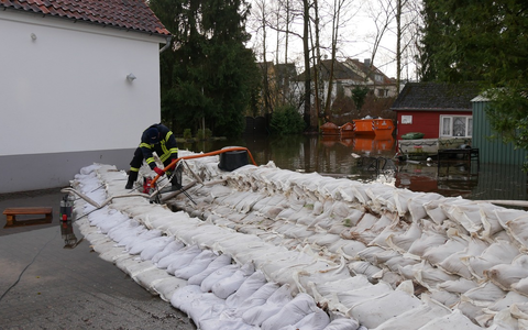 FW Celle: Hochwassereinsätze am 1. Weihnachtstag - 1. Lagemeldung - Foto: presseportal.de