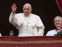 Papst Franziskus hat in seiner Weihnachtsbotschaft zu einem sofortigen Frieden im Gaza-Krieg aufgerufen. - Foto: Gregorio Borgia/AP