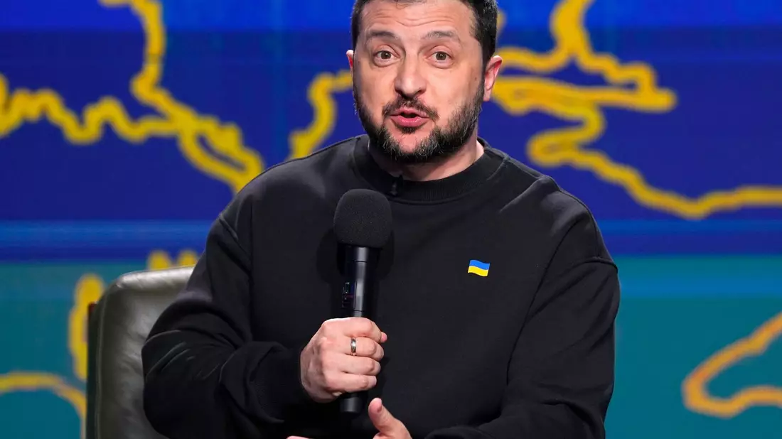 Neue Kritik Selenskyjs an Fico. (Archivbild) - Bild: Efrem Lukatsky/AP/dpa