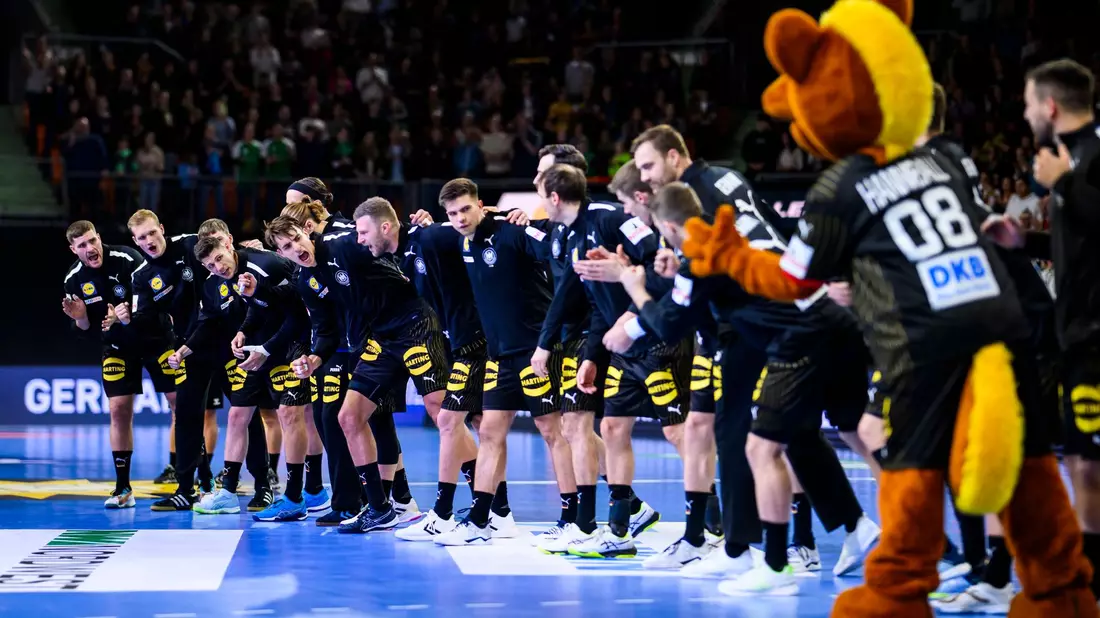 Die deutschen Handballer freuen sich auf die Heim-EM. - Bild: Tom Weller/dpa