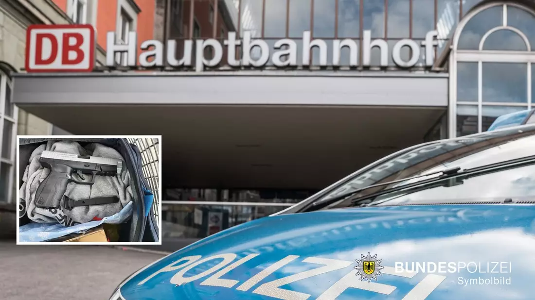 Bundespolizeidirektion München: Meldung über Personen mit Waffe im Zug / Aufregung am Hauptbahnhof kurz vor Weihnachten - Bild: presseportal.de