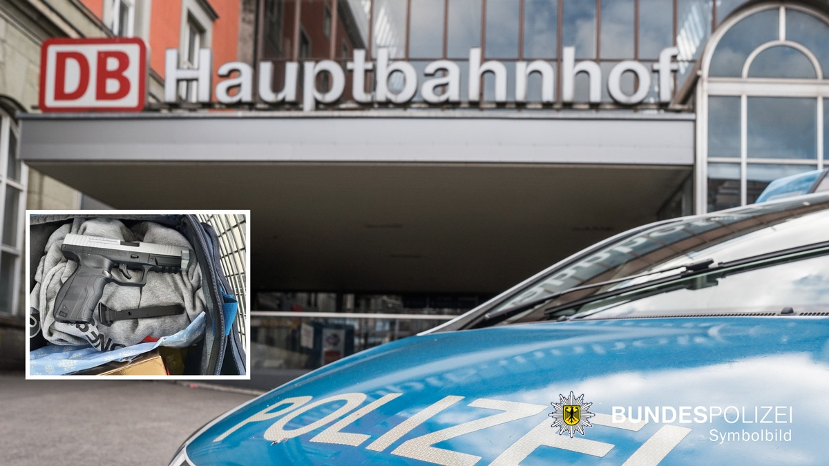 Bundespolizeidirektion München: Meldung über Personen mit Waffe im Zug / Aufregung am Hauptbahnhof kurz vor Weihnachten - Foto: presseportal.de