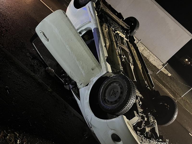 POL-GM: Im Cannabisrausch überschlagen - Foto: presseportal.de