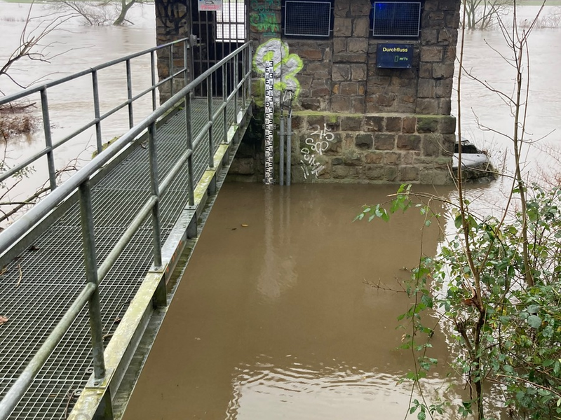 FW-E: Folgeinformation der Feuerwehr zur Hochwassergefahr für die Stadt Essen - Foto: presseportal.de
