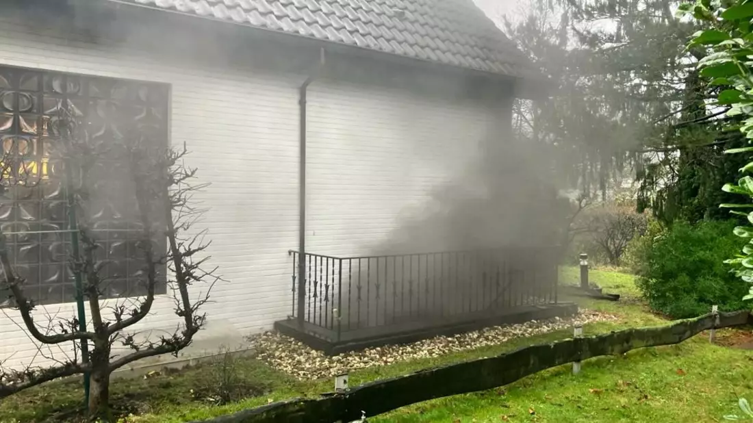 FW-Schermbeck: Kellerbrand - Bild: presseportal.de