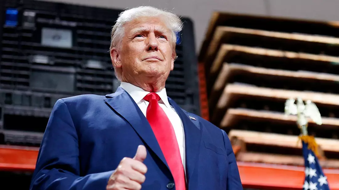 «Mögen sie in der Hölle verrotten. Nochmals: frohe Weihnachten!»: Donald Trump. - Bild: Mike Mulholland/AP/dpa