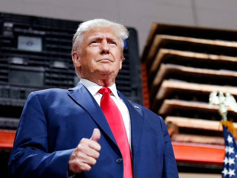 «Mögen sie in der Hölle verrotten. Nochmals: frohe Weihnachten!»: Donald Trump. - Foto: Mike Mulholland/AP/dpa