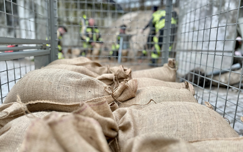 FW Hünxe: Hochwasserlage wird beobachtet - Foto: presseportal.de