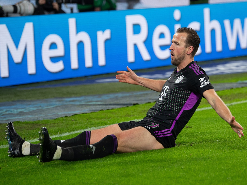 Harry Kane hat in der Bundesliga bereits 21 Tore erzielt. - Foto: Swen Pförtner/dpa