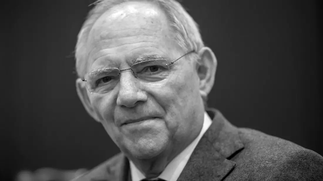 Der frühere Bundestagspräsident Wolfgang Schäuble ist tot. - Bild: Michael Kappeler/dpa